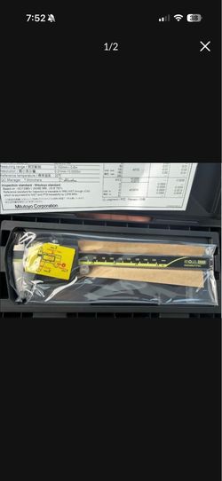 Digital Mitutoyo caliper
