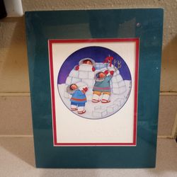 Northern Images Barbara Lavallee Print Artic Playhouse Sealed