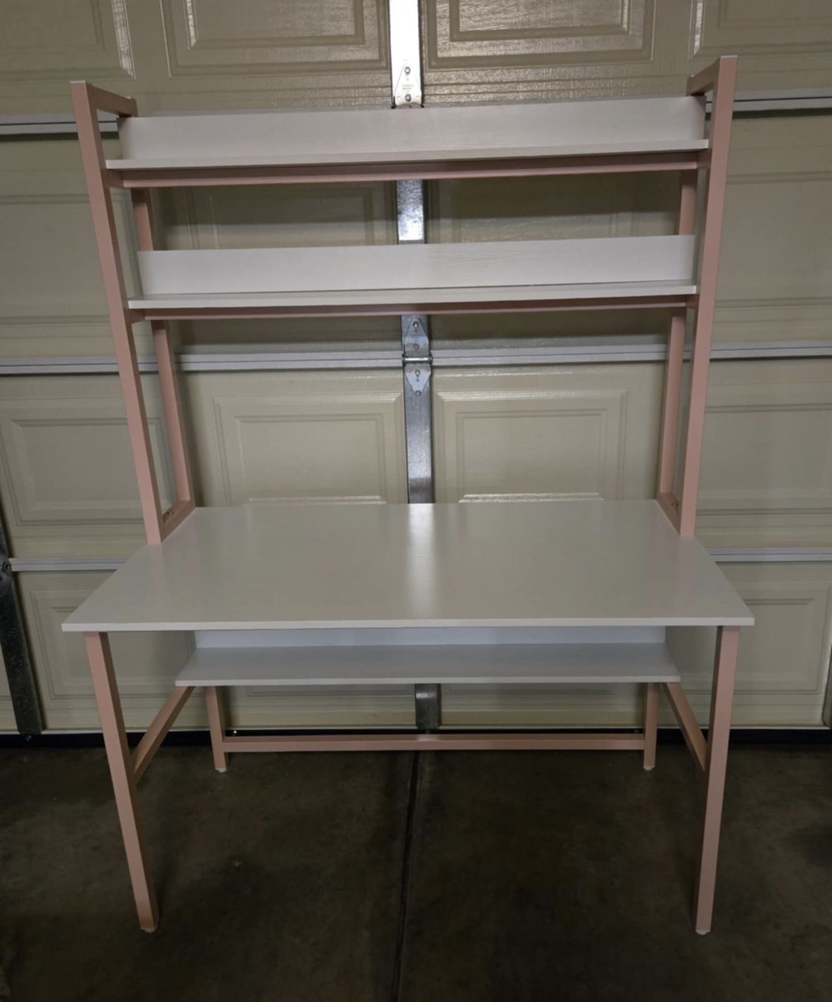 Brand New Pink Computer Desk With Hutch