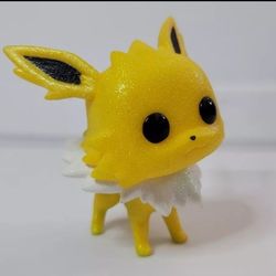 Pokemon Funko Pop #628 Diamond Glitter Jolteon Eevee Yellow