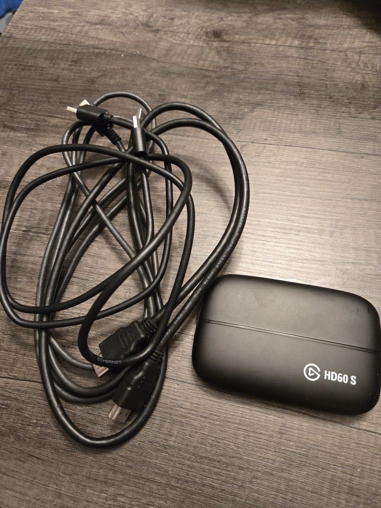 Elgato HD60S External Capture Card Stream With Cables