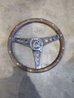 Vintage steering wheel