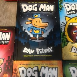 5 Dog man Books