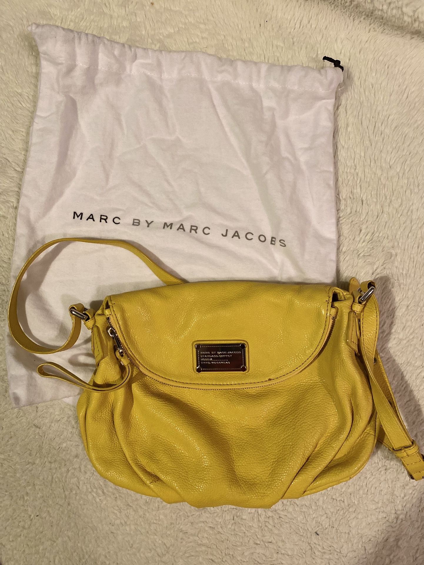 Marc by Marc Jacobs Yellow Natasha Crossbody Bag