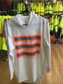 High Visibility Safety Long Sleeves with Hoodie