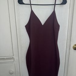 Purple Dress Diamond Straps