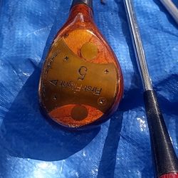 First Flight Wood Driver Hand Crafted #5 42.5"