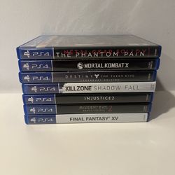 PS4 Games!!!