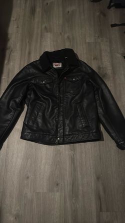 Levi’s Black Leather Jacket