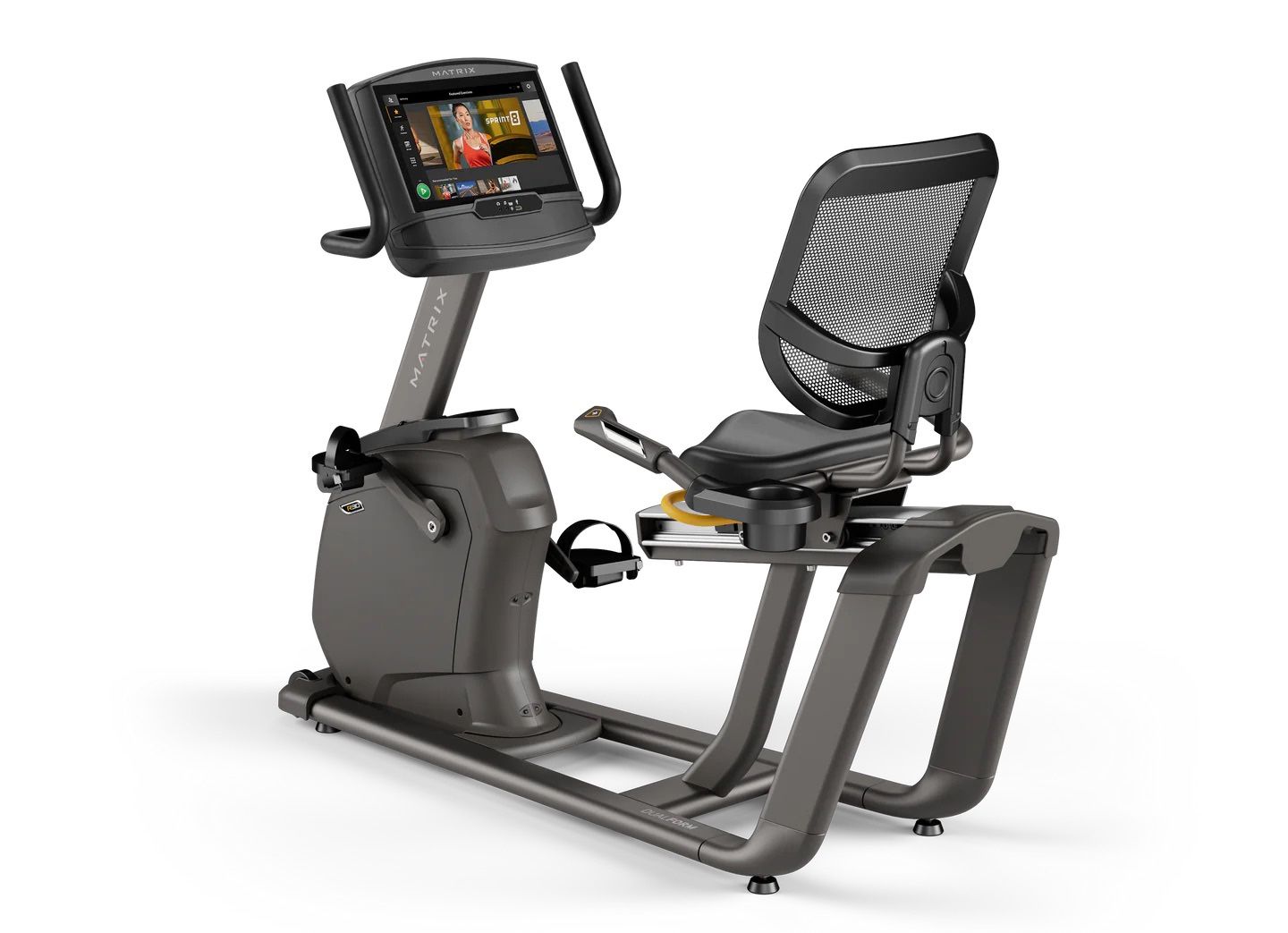 Almost New Matrix Recumbent Exercise Bike – High-End Fitness Equipment