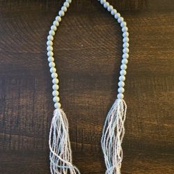 Blue Bead Necklace