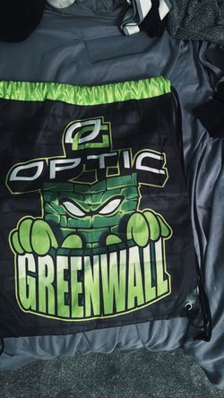 OpTic Gaming Greenwall Drawstring Bag