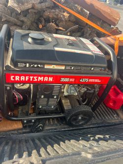 Craftsman generator