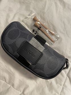 Coach Golf Ball Pouch