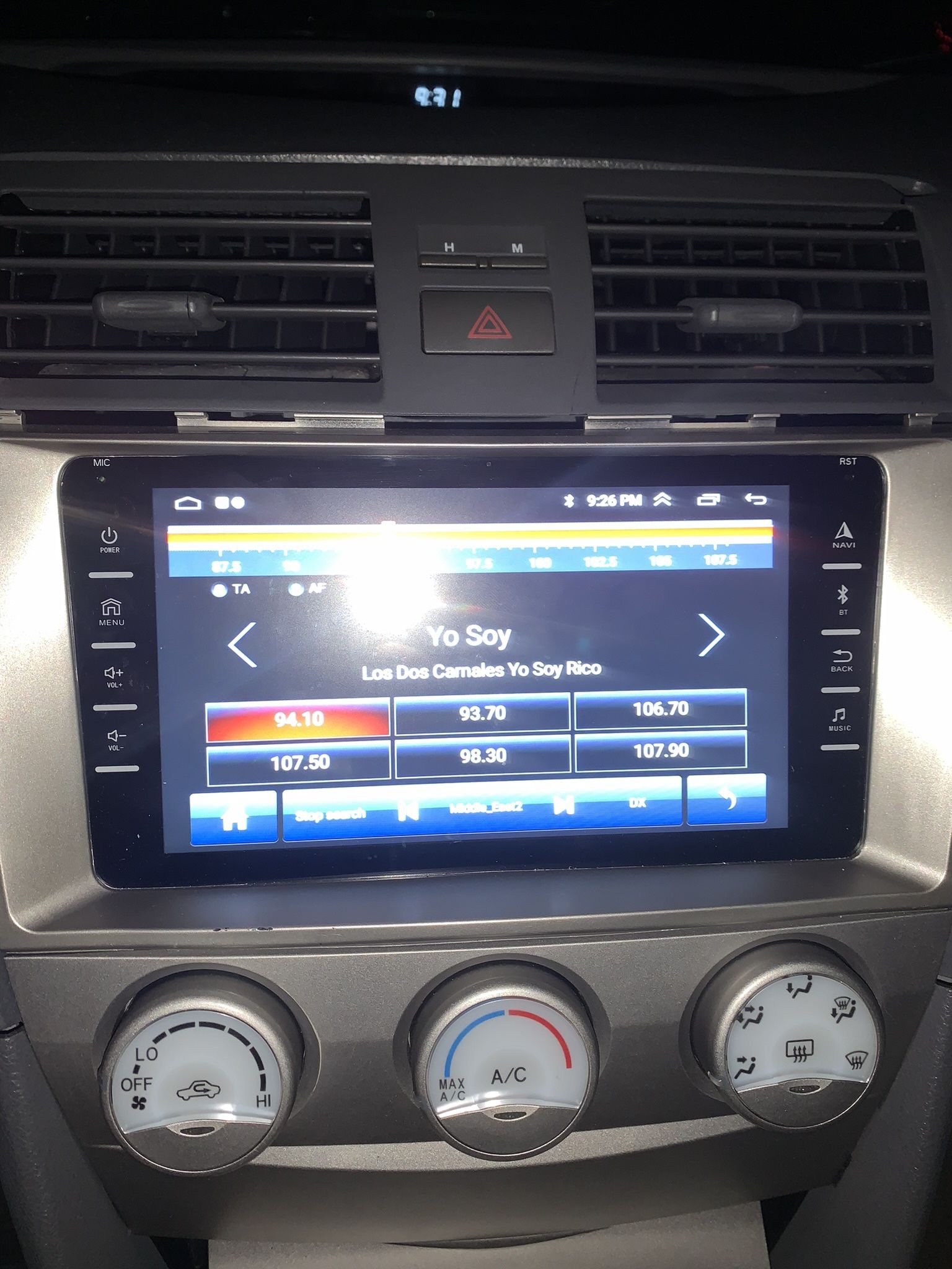 Touch Screen Radio