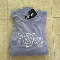Nike Retro Style Crop Sweatshirt NWT 