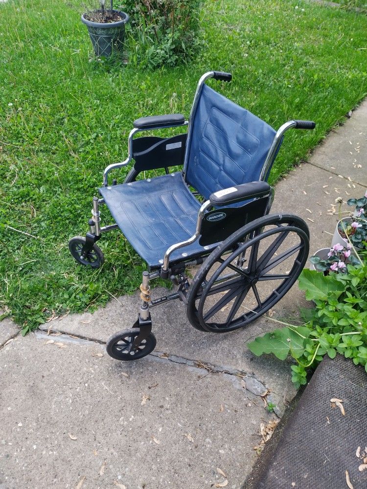 Wide Seat Strong Wheel Chair Wheelchair Great Breaks 