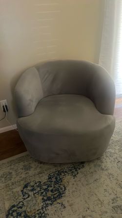Grey Swivel chair