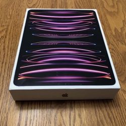 Apple iPad Pro 12.9 6th Gen Space Gray 256gb 5G Cellular + Wifi New Sealed Comes With Receipt I Can Come To You 
