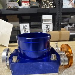 3.15" 80mm High Flow Universal Aluminum Throttle Body Intake Manifold Sd