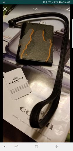 NEW Coach ID holder /wallet