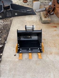 15” mini excavator bucket