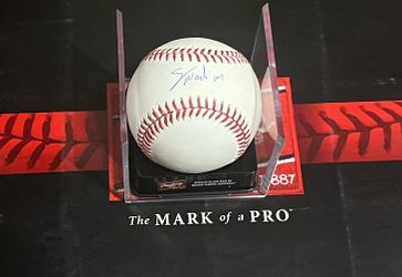 Noelvi Marte JSA Cincinnati Reds Autographed Baseball