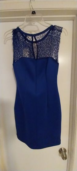 $10 never warn Womens Colbot Blue Drees Size Small