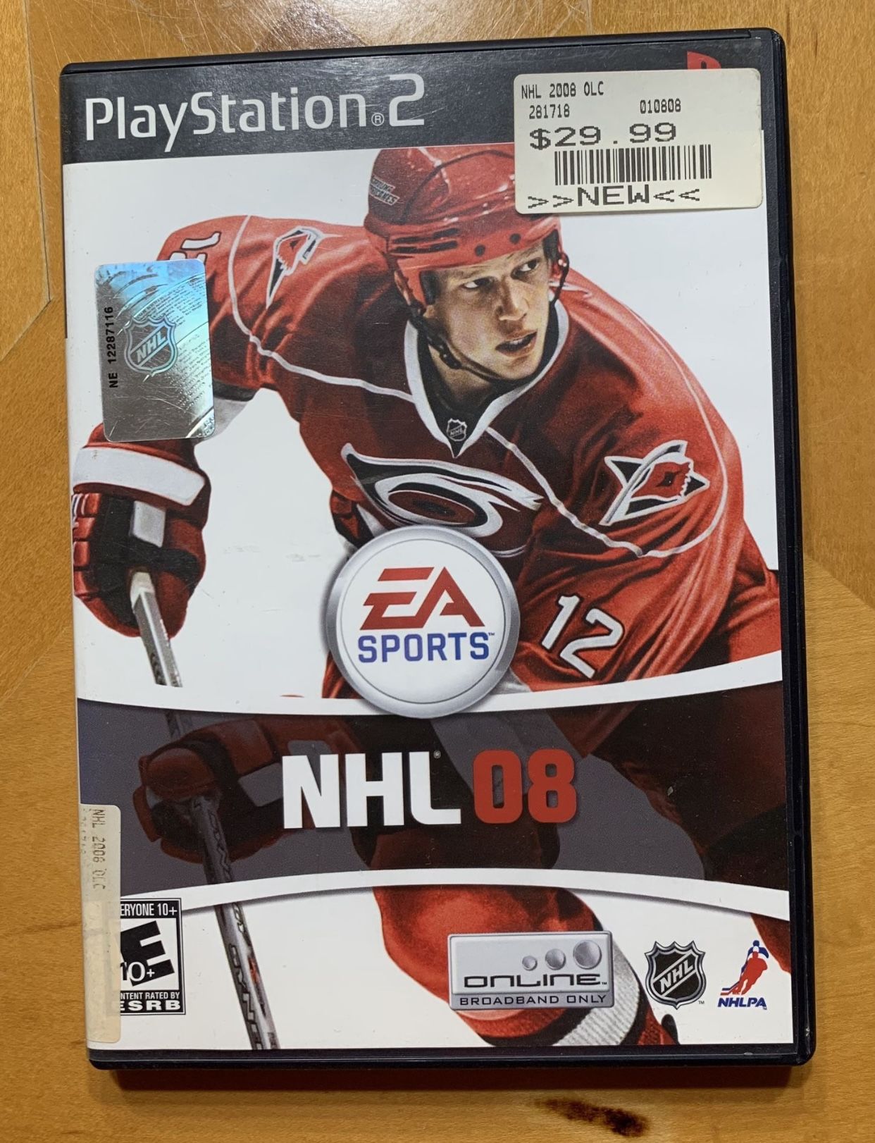 NHL 08 PlayStation 2 Video Game