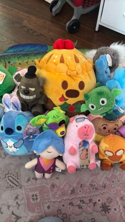 Bundle of plushies