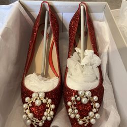 [NEW] [size 8] Sparkly Red Heels