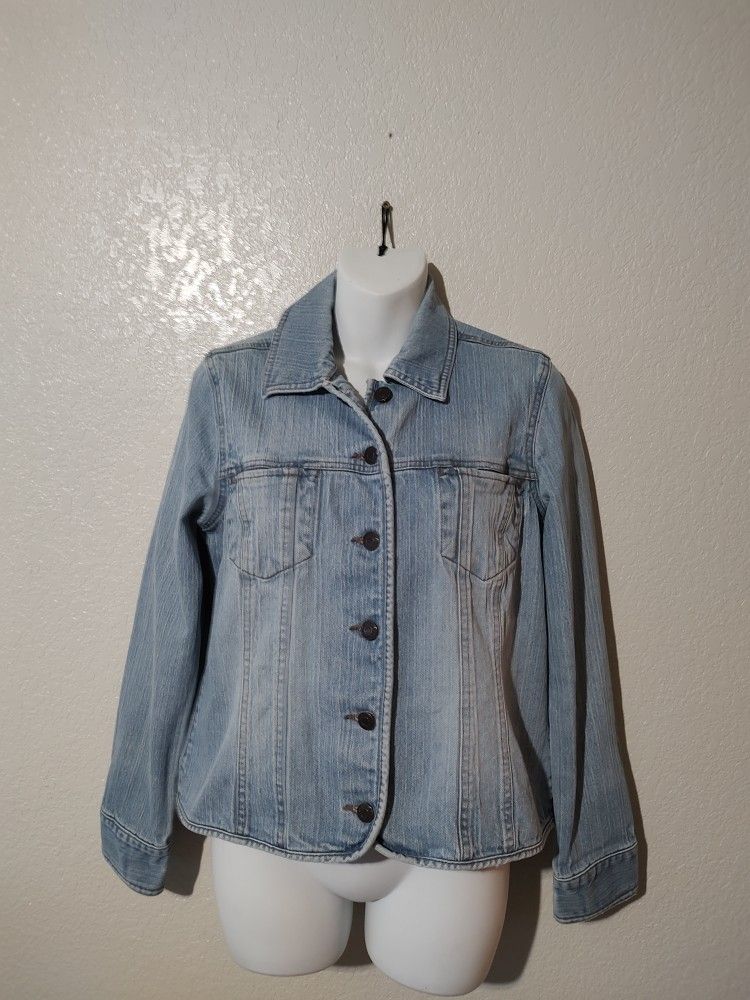 Denim Jacket Womens Size 8