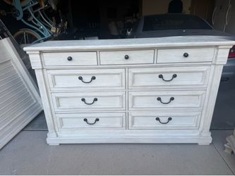 Antique Dresser and Nightstand