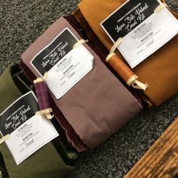 Silk Velvet Cowl Kits W/ Thread//Each $20 OR All 3 For $50