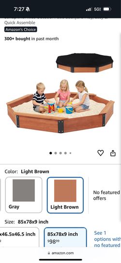 Sand box with covers