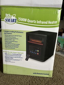 Life Smart, 1500 W Quartz Infrared Heater