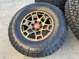 TRD PRO wheels Toyota Tacoma 4Runner Tundra Sequoia FJ tires rims