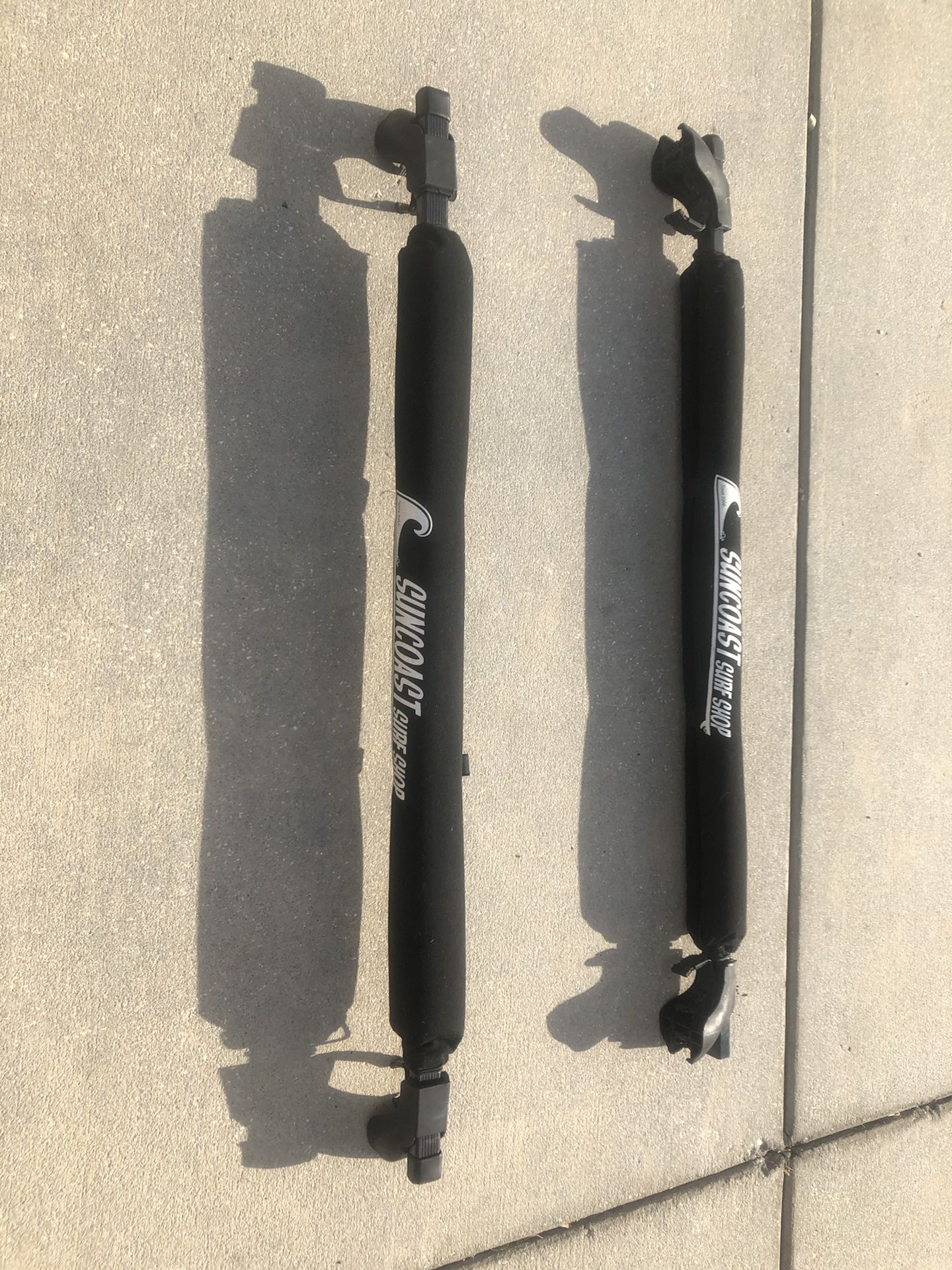 Unknown brand roof rails with padding sold