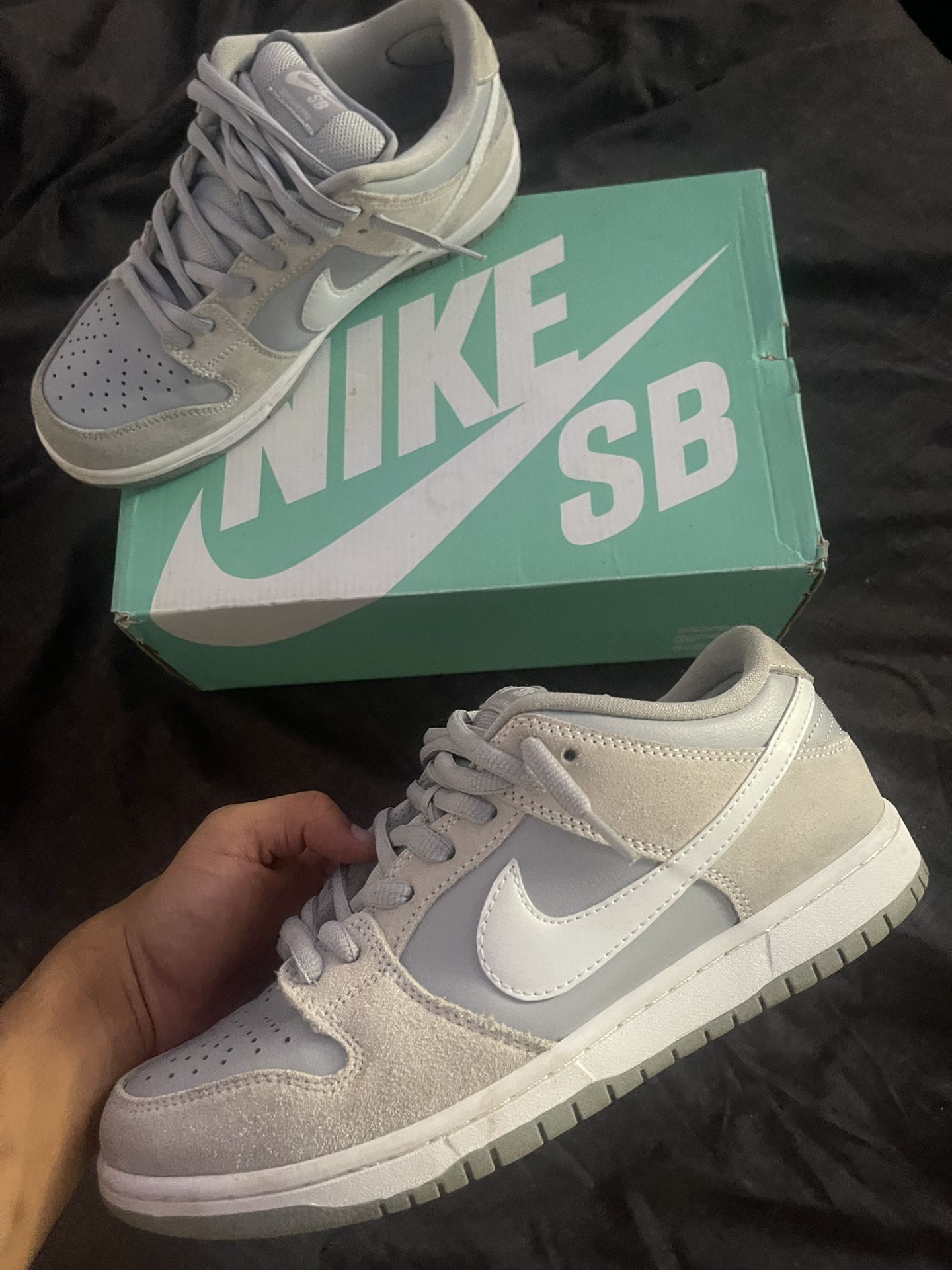 Nike SB Dunk Low Summit White Wolf Grey