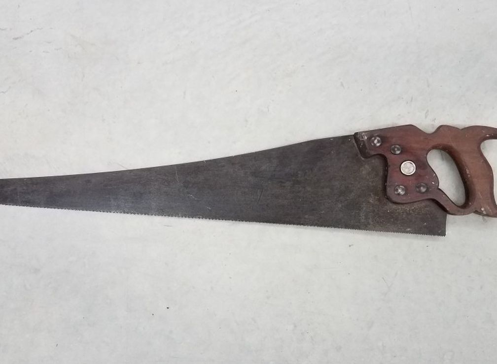 Antique Henry Disston & Sons Hand Saw