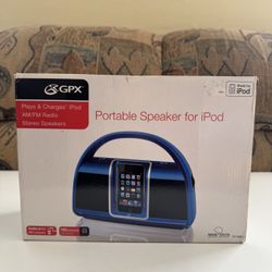 GPX Portable Speaker for iPod