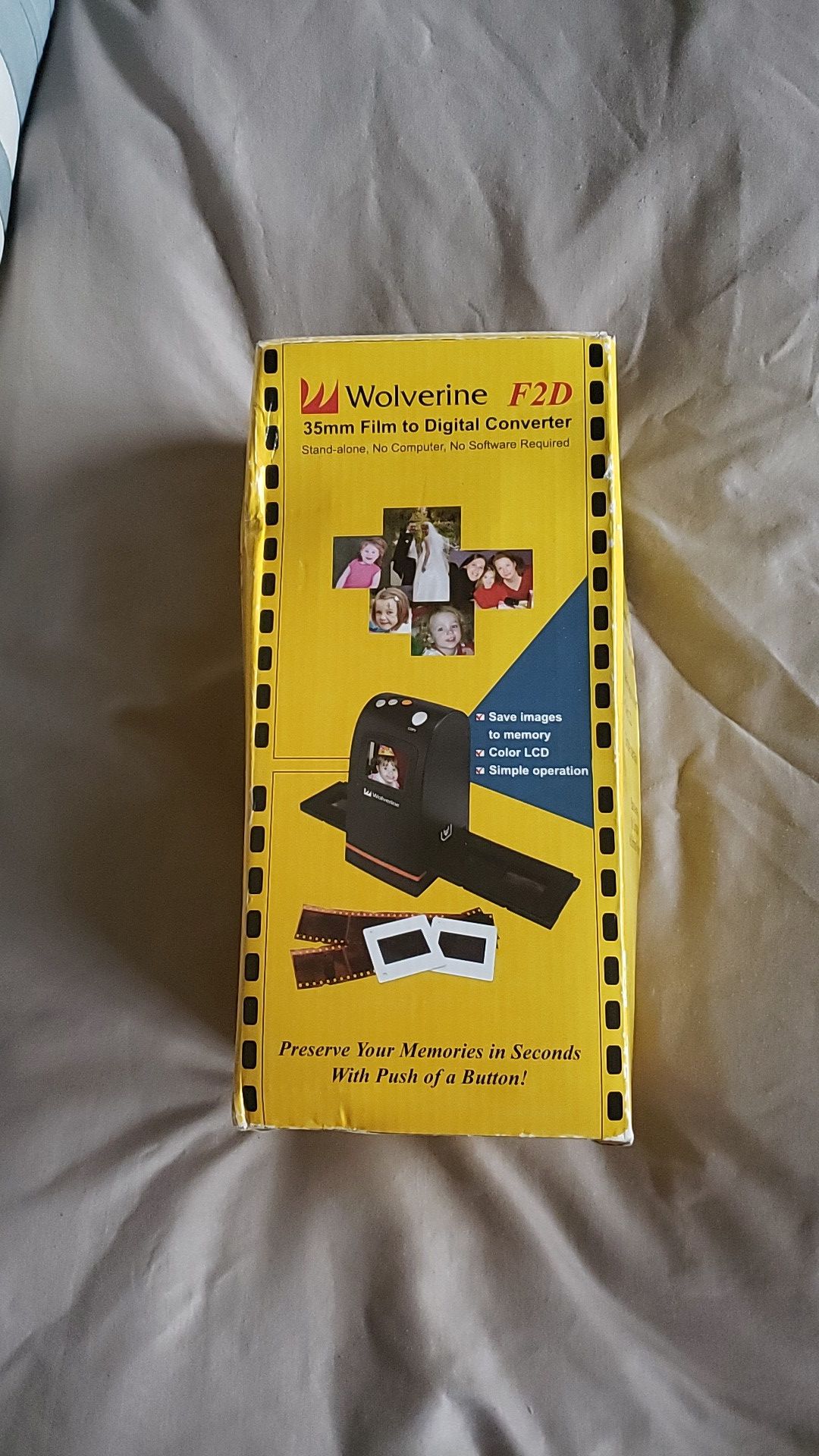 Wolverine F2D 35mm film to digital converter