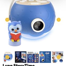 New Luna Story Time Projector Starter Set  (5 Classic Stories and 5 Songs) PLUS  2 additional  stories 