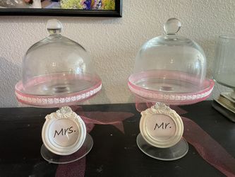 Wedding Cupcake Cloches