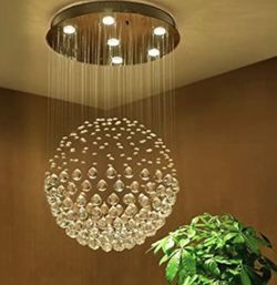 Brand new crystal chandelier/channel light/luxury chandelier/home decor/Light fixtures /home goods