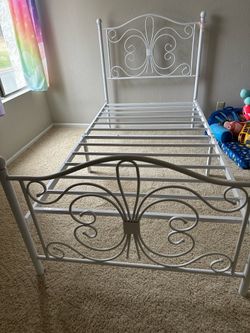 Twin bed frame