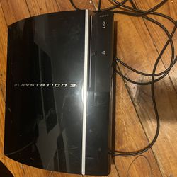 PS3 System And 1 Game