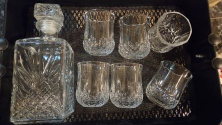 Decanter and glasses