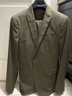 J. F. Ferrar Olive Green Suit