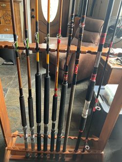 Deep sea fishing rods
